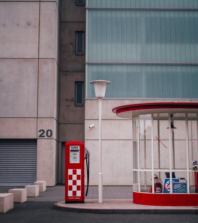 gas station, gas pump, retro, petrol, energy, fuel, frankfurt